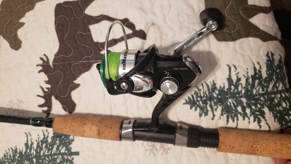 8 foot spinning combo