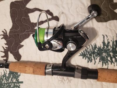 8 foot spinning combo