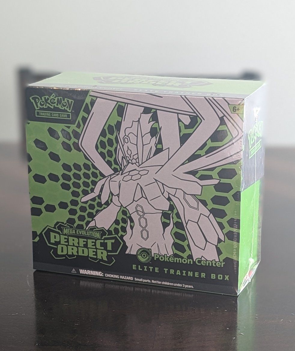 Perfect Order Pokemon Center Elite Trainer Box