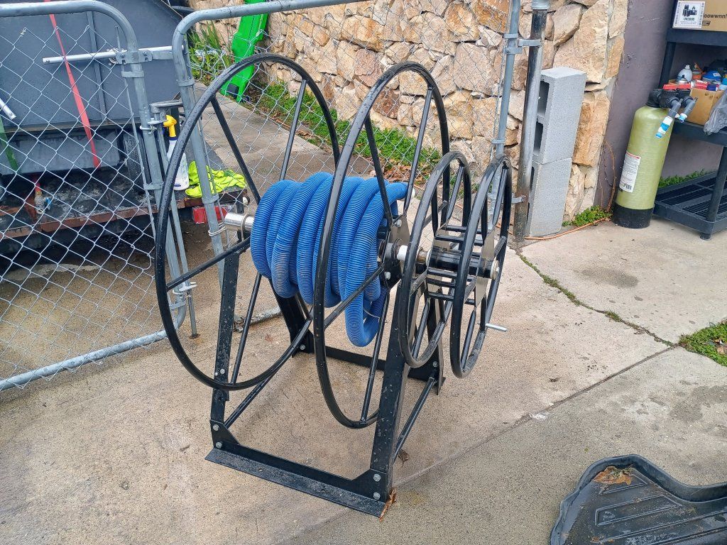 Vacuum Hose Reel 300' Capacity with 200' pressure
