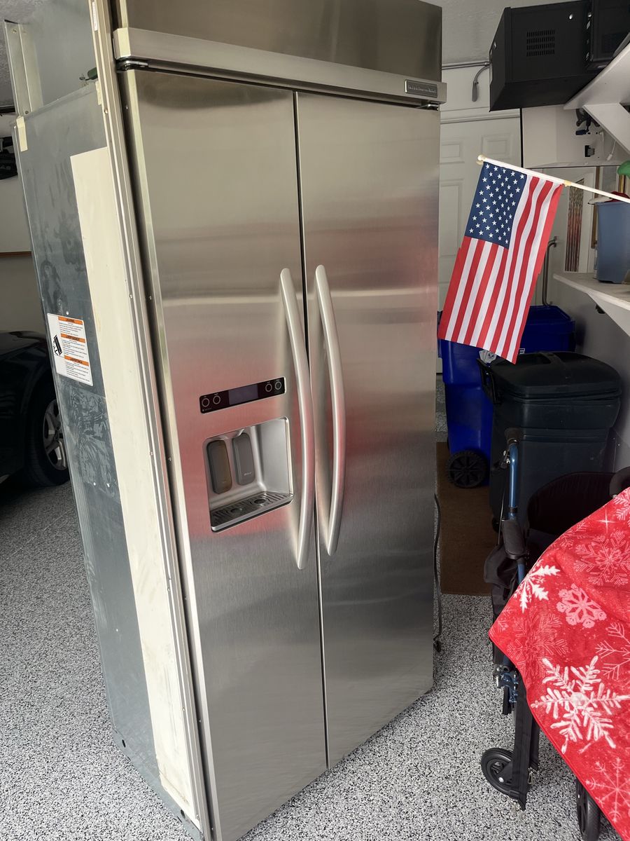 Kitchenaide stainless steel built in