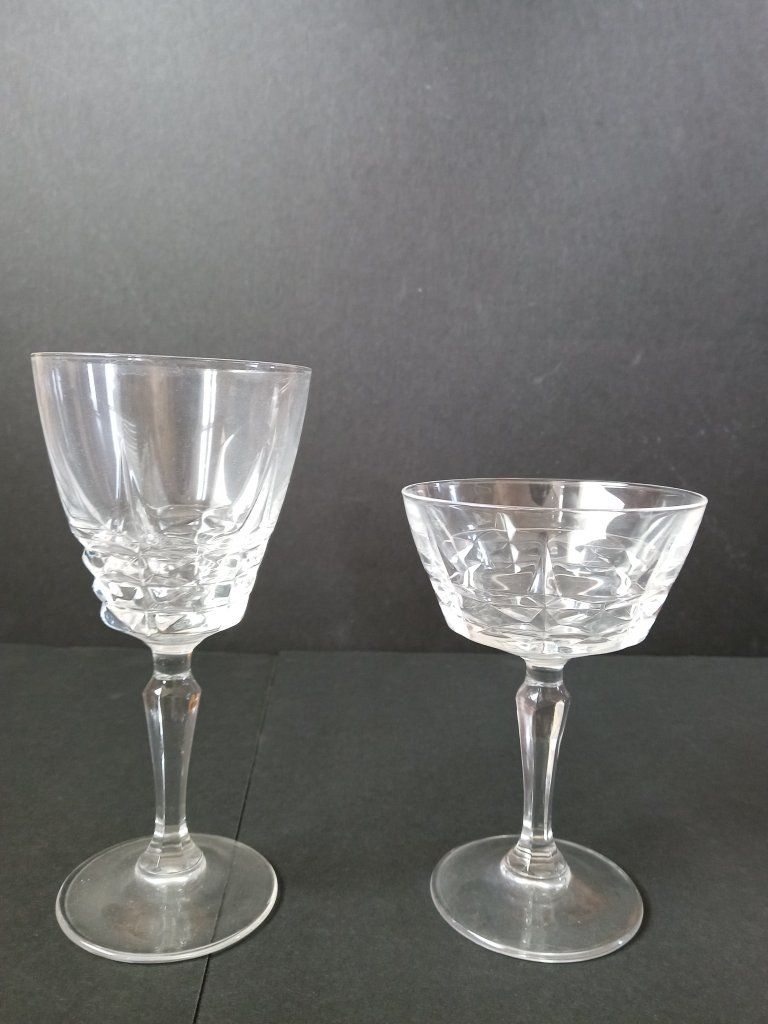 Vintage Crystal Stemware