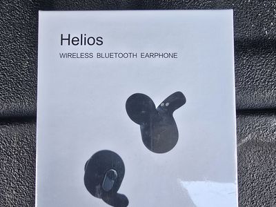 Helios Wireless Bluetooth earphone Black earbuds