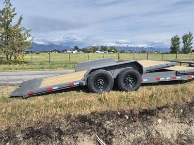 Premium 20' Tilt Deck 14K Torsion axles