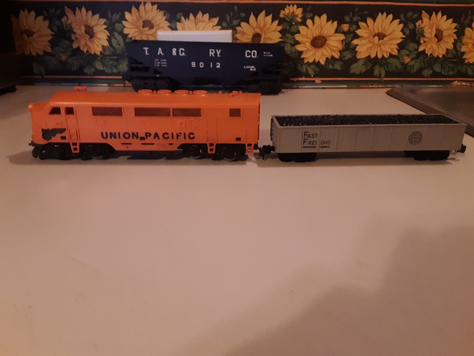 Marx Union Pacific Locomotive Train Engine with Coal Car