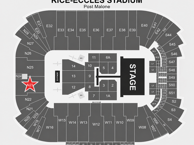 Post Malone – GREAT Lower Bowl Seats! 3 Tickets Together (Section N23) – Tues 7/28