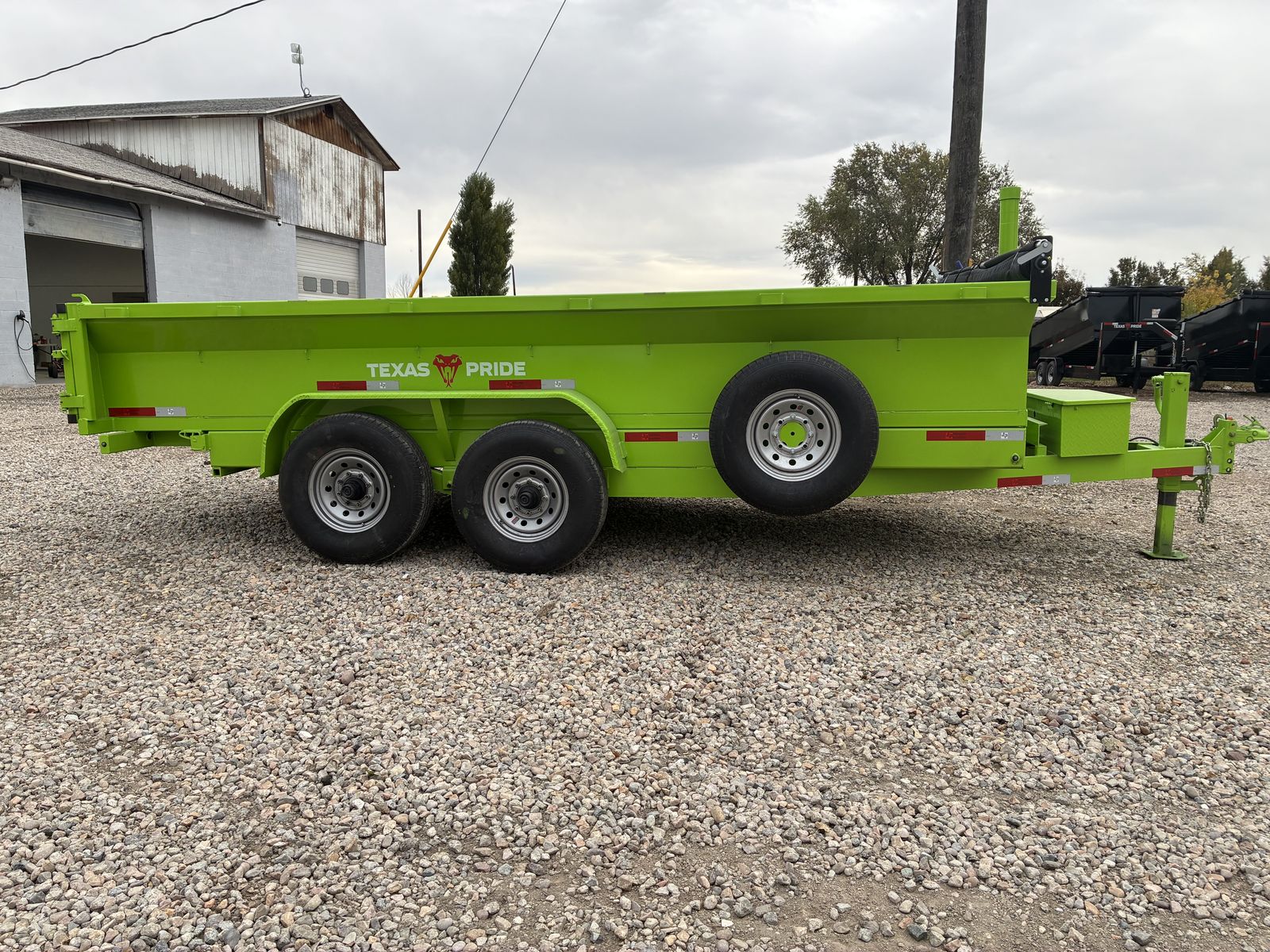 2026 TEXAS PRIDE 7X16X2 Bumper Pull Dump Trailer – Built Tough