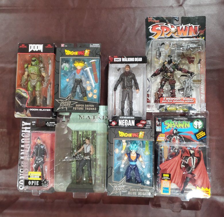 Various Action Figures