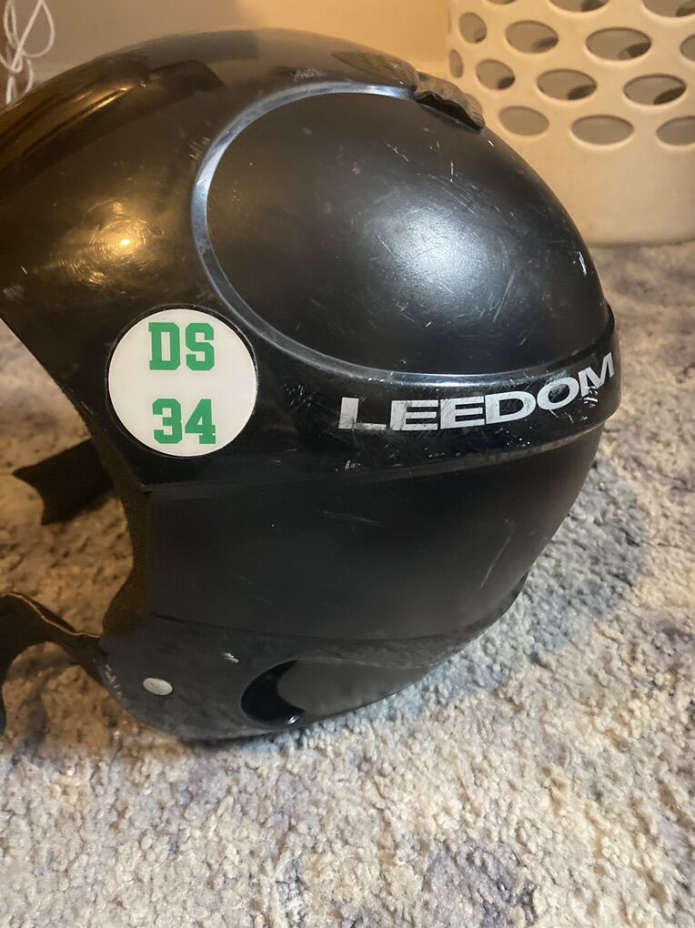 LEEDOM USA Jet Black Ski Snowboard Helmet