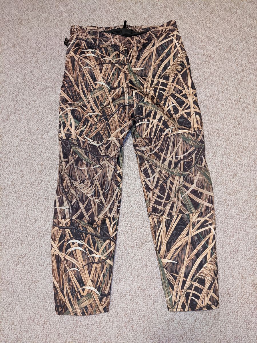 Cabela's Skyline Fall Flight Camo Gore-Tex Waterfowl Hunting Pant, size Large-Tall