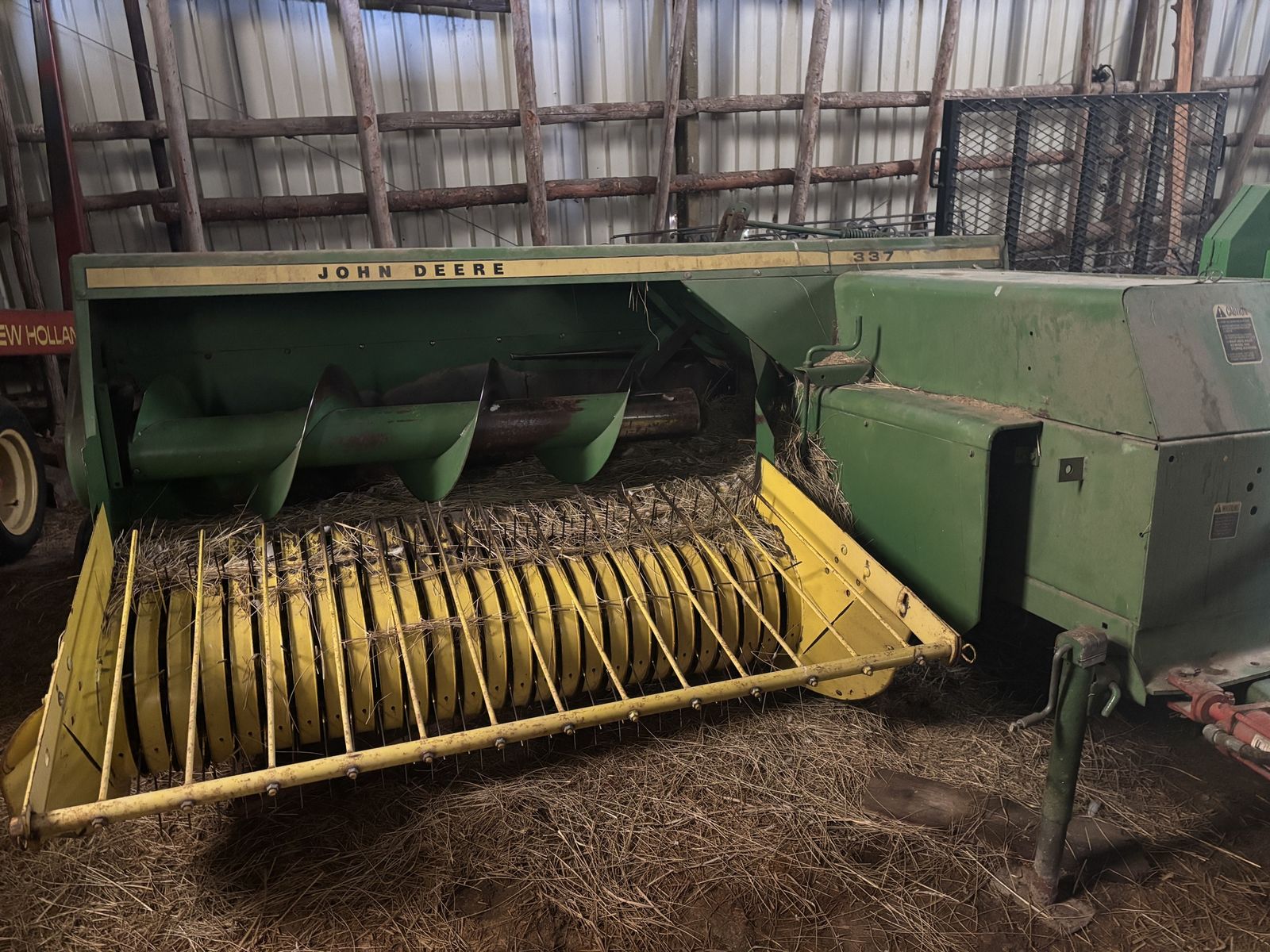 John deere 337 baler