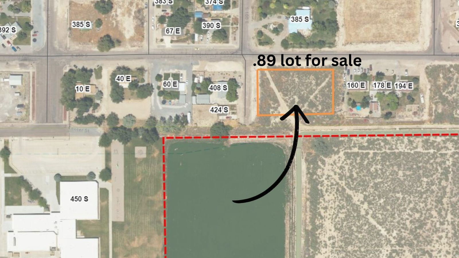 .90 acre residential lot 100 E 400 S, Delta, UT 84624