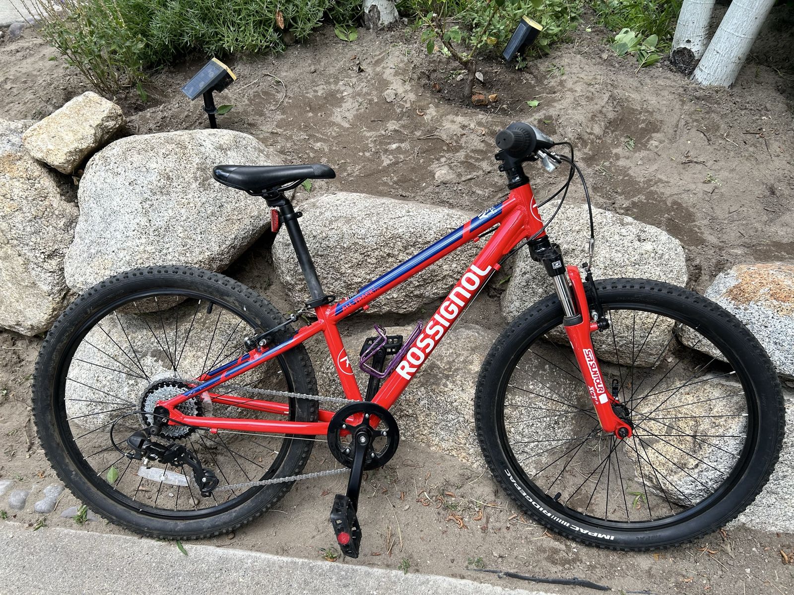 Rossignol All-Track 24 Mountain Bike - Red 24-inch Wheels - Used Good Condition