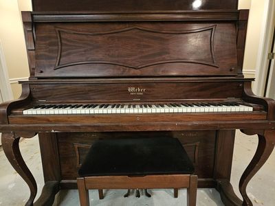 Vintage Weber Upright Piano – New York