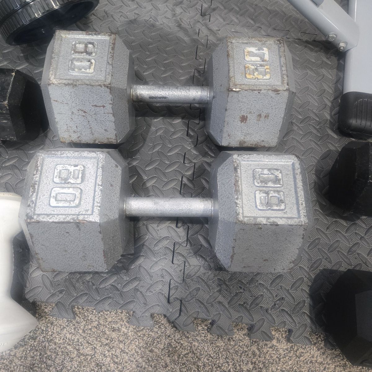 80lb dumbbells
