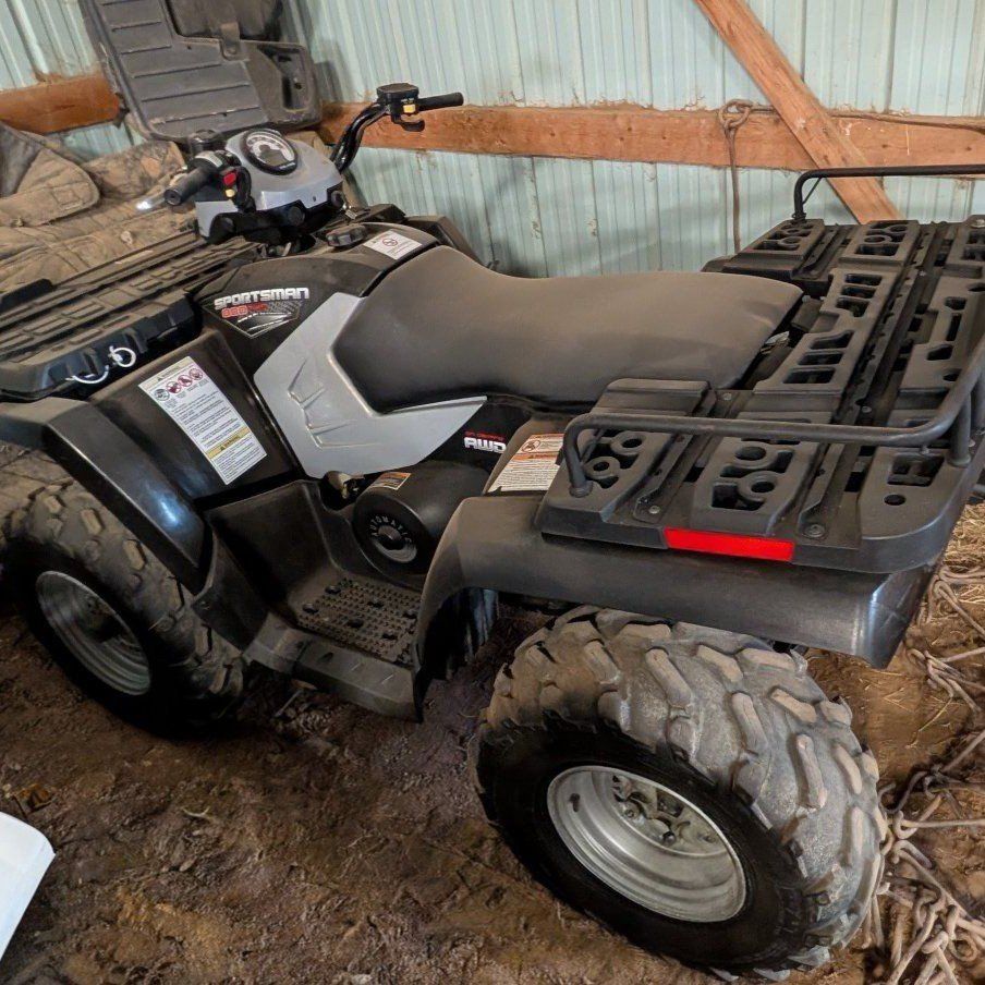 2007 Polaris Sportsman 800 Twin Under 1500 miles! 