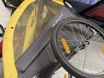 Burley bike trailer