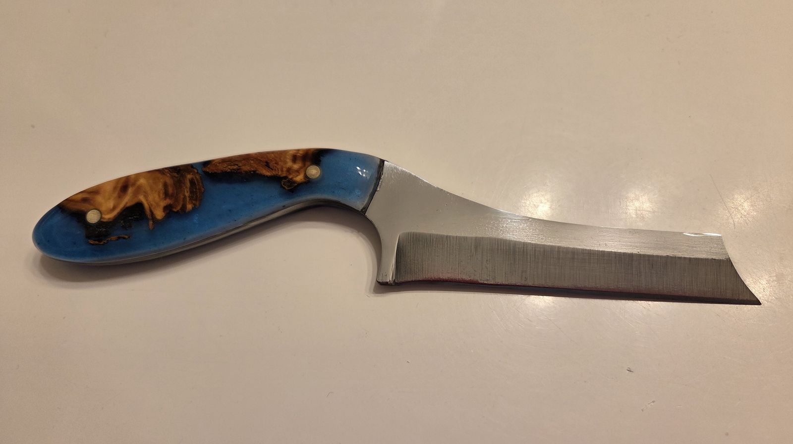 "Baby Dreadnaught" Wharncliffe Blade knife