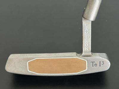 Scotty Cameron TeI3 Newport Putter – 34" – Raw Finish – Original Shaft Band – Headcover Included
