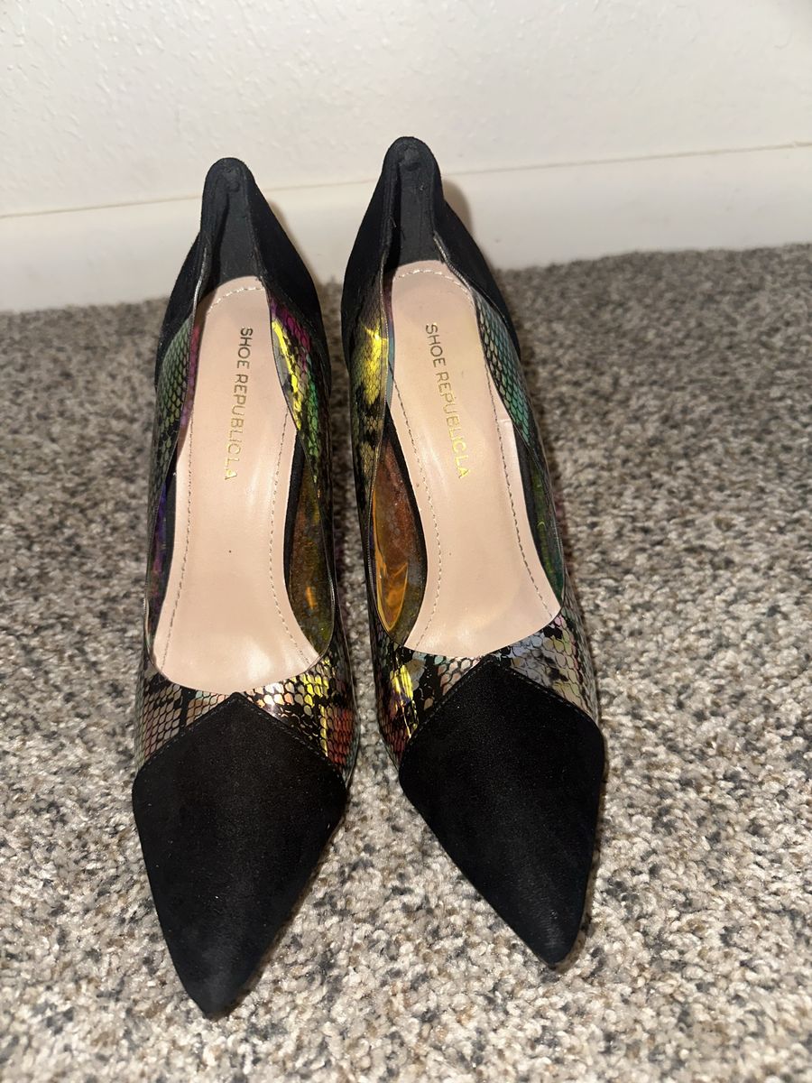 Stilettos Heels snake print