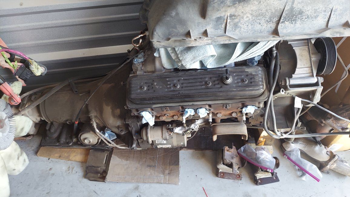 1991 Chevrolet K5 Blazer Drivetrain 350ci 5.7L 700R4 SBC 4wd