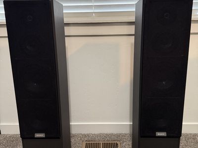 Sony SS-MF500H 3-Way Floor-Standing Tower Speakers (Pair) - Tested, Great Condition