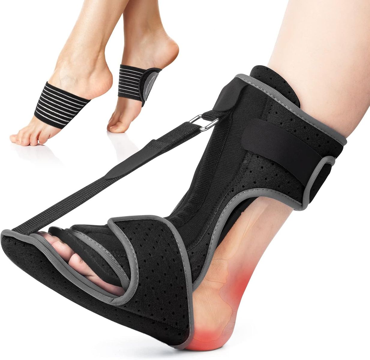 NEW Plantar Fasciitis Night Splint: Adjustable Plantar Fasciitis Brace with Arch Support | Dorsal Night Splint for Women Men