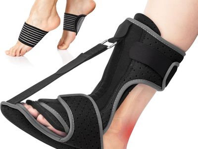 NEW Plantar Fasciitis Night Splint: Adjustable Plantar Fasciitis Brace with Arch Support | Dorsal Night Splint for Women Men