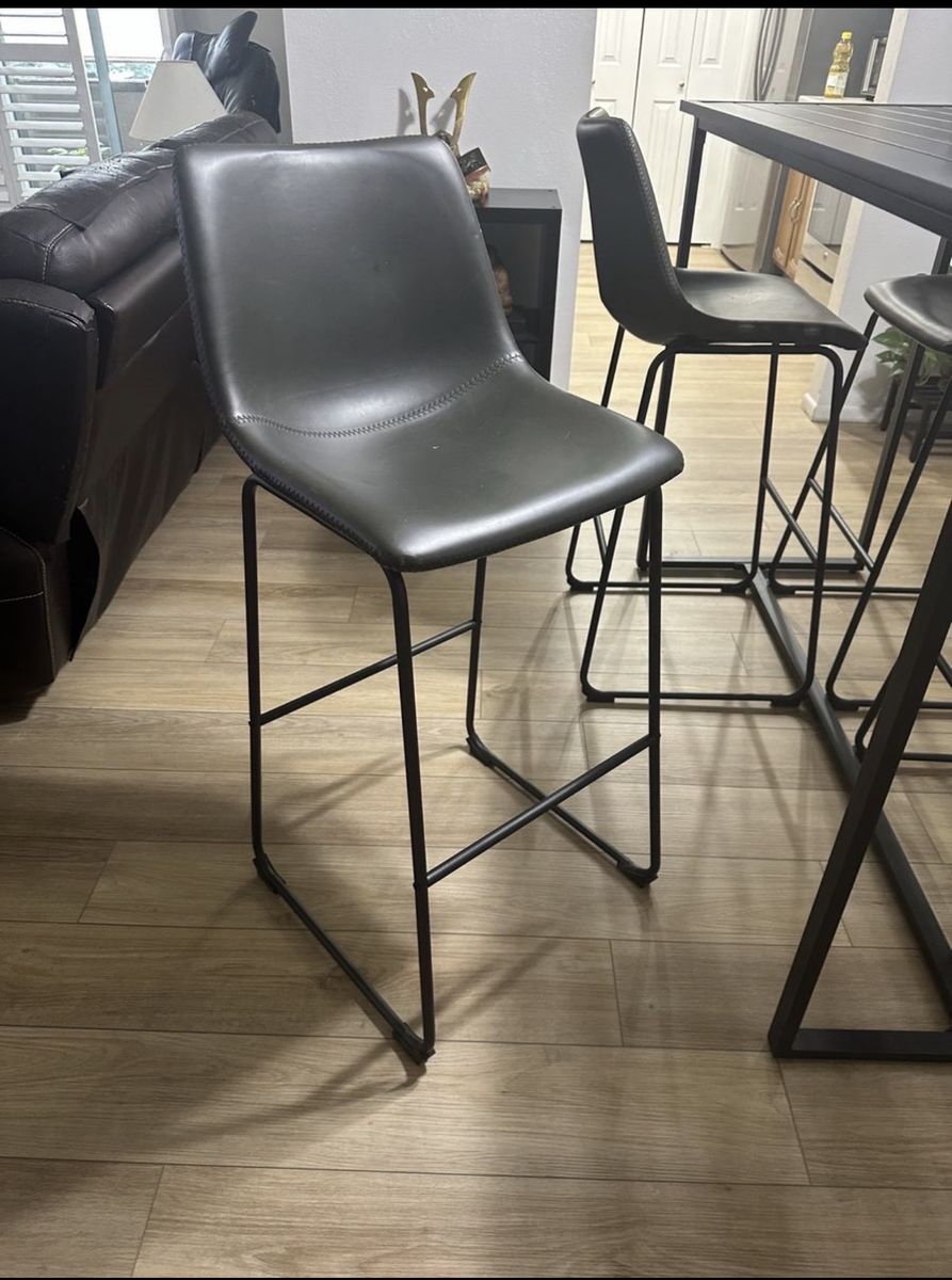Leather Barstools