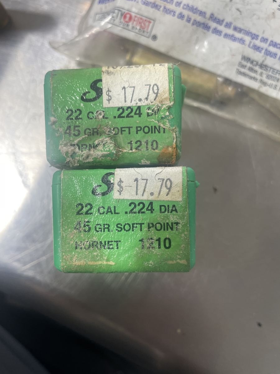 Sierra .224 45 Gr Soft Points