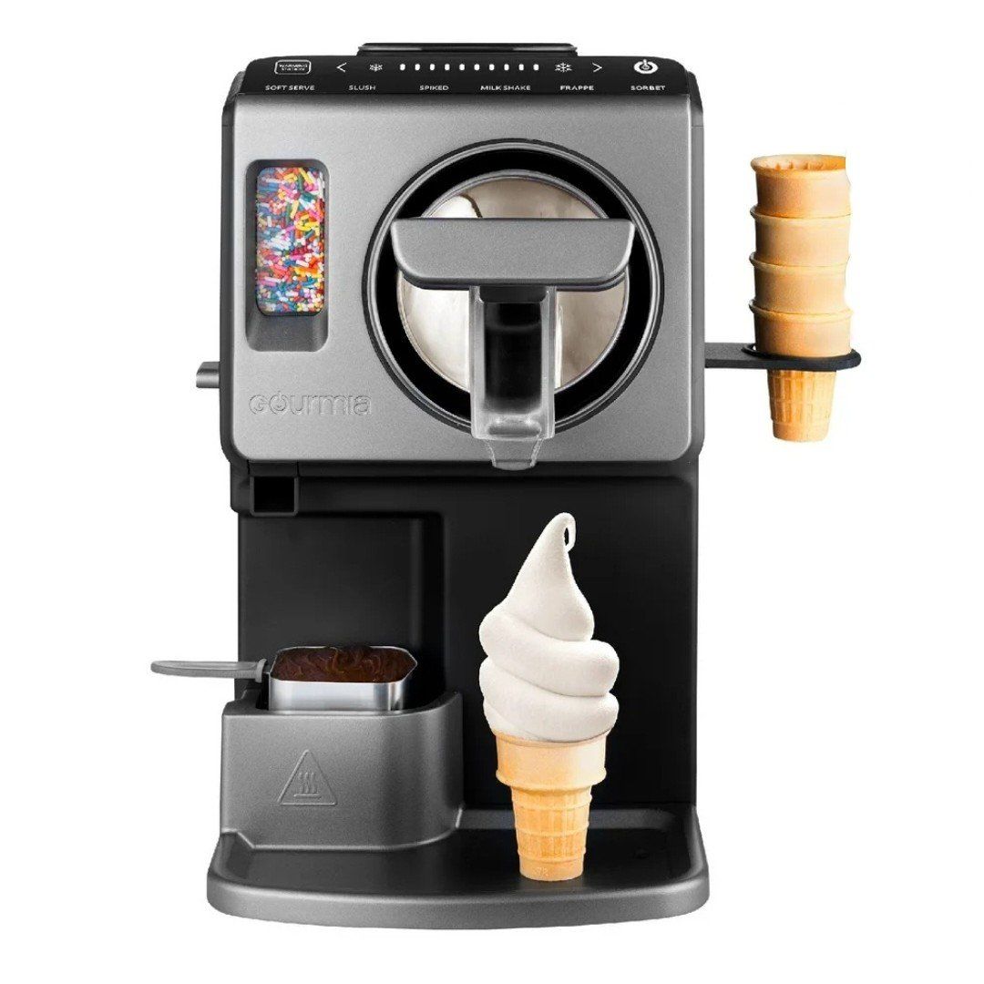 NEW-Gourmia Auto Ice Cream & Frozen Drink Maker
