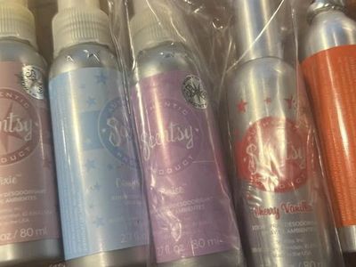 Scentsy Room Sprays/ Tins Soaps & More- Retired