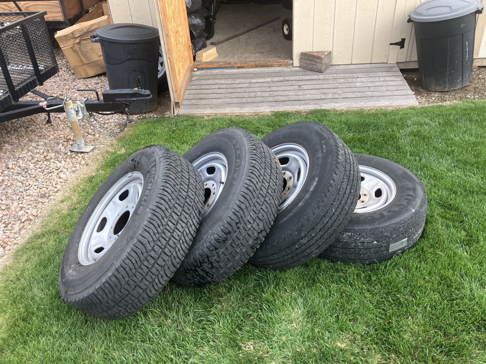 Stock Ford 8x170 Steel Wheels