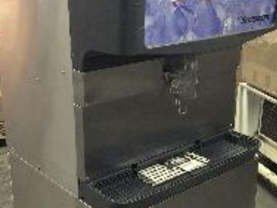 Scotsman ID250B1A Ice Maker Dispenser floor standing. holds 250 lbs ice. ice dispenser only. ice machine available to go on top