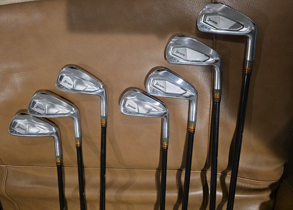Srixon Zxi5/Zxi7 combo set. 105S MMT Shafts.