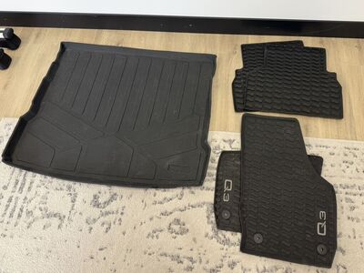 Audi Q3 All Weather Floor Mats + Cargo Mat