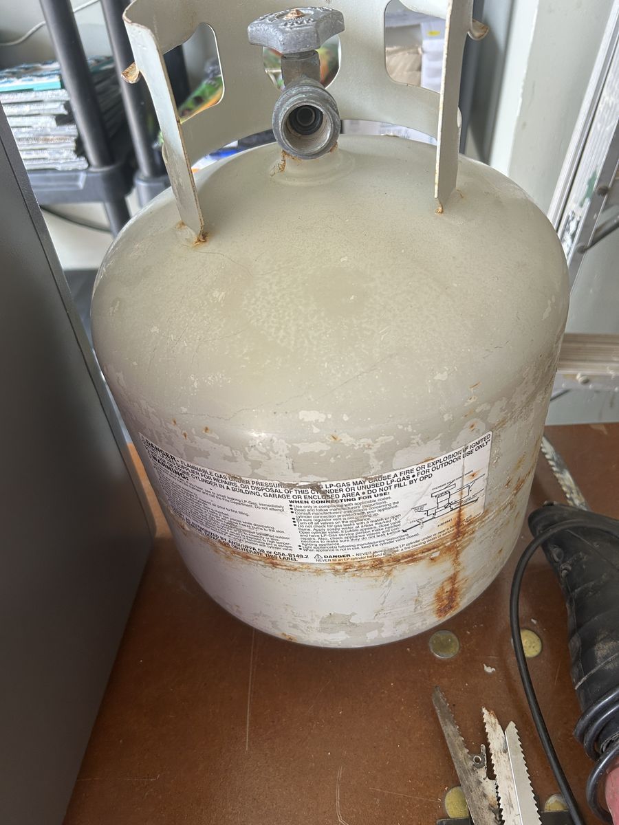 20# Gas propane tank for BBQ
