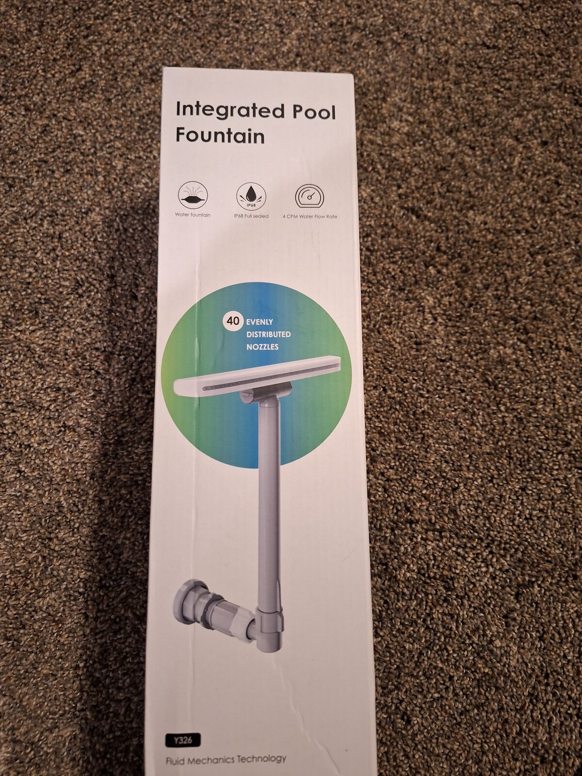 Pool integrated spray head new