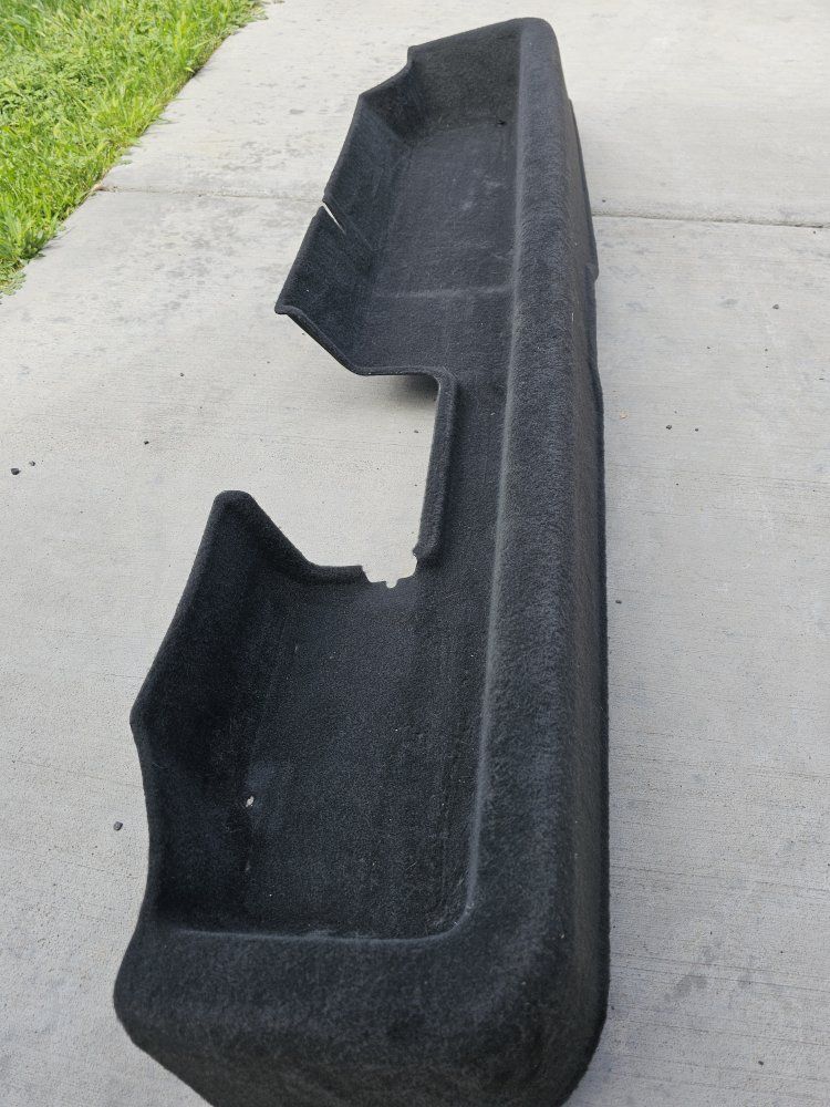 Black under seat organizer for Chevrolet Silverado Durable Carpeted Material