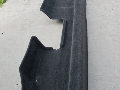 Black under seat organizer for Chevrolet Silverado Durable Carpeted Material