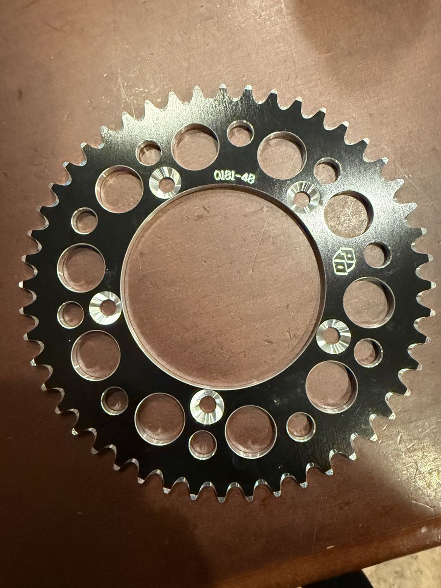 New Tusk 48t sprocket for KTM 65sx