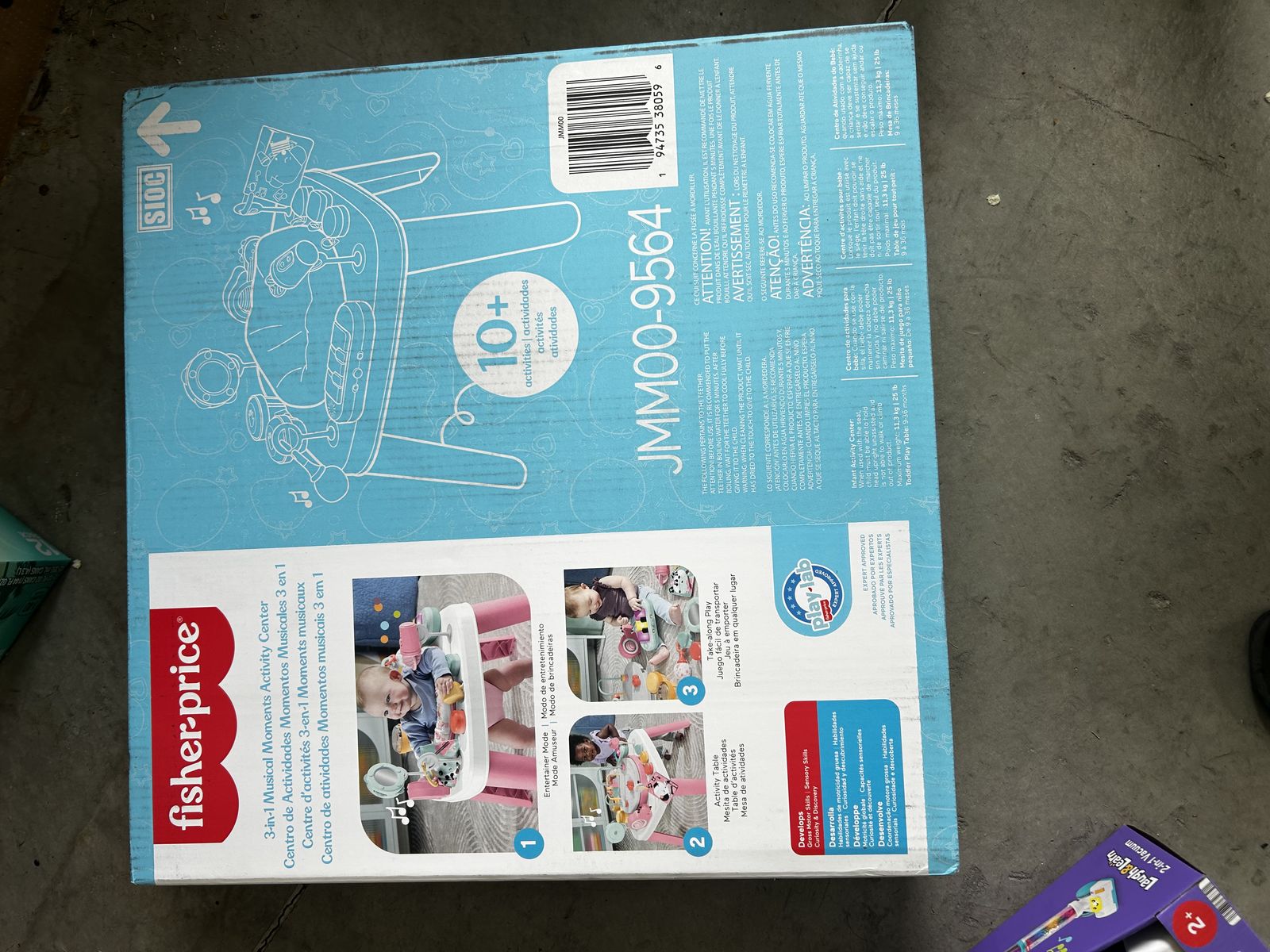 Fisher Price 3 In 1 Music Moments Activity Center