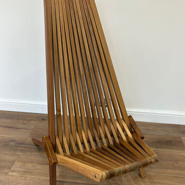 Authentic Melino Wooden Folding Chair