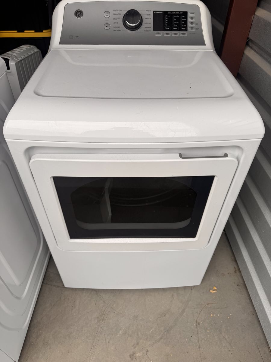 Samsung washing machine and GE dryer