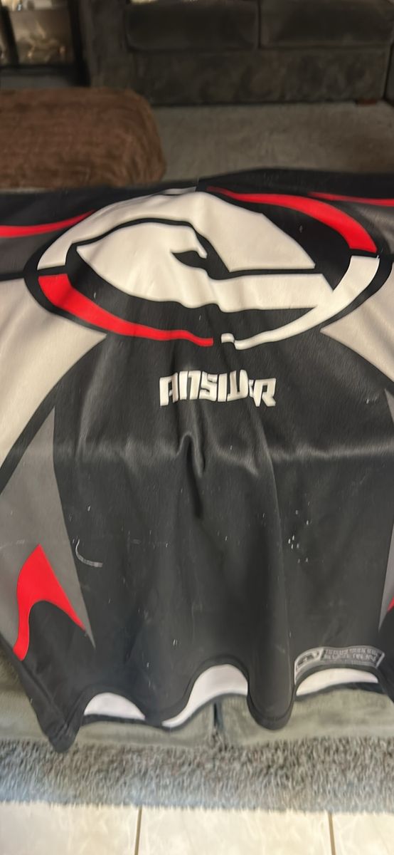 Answer Racing Motocross Jersey - Black, Grey & Red