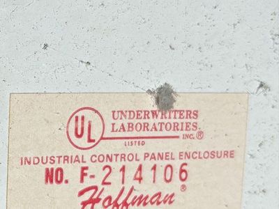 Used Hoffman Box Enclosure.