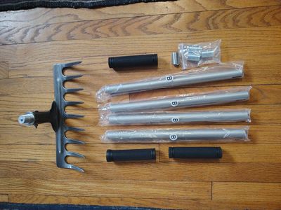 Heavy duty garden rake. New