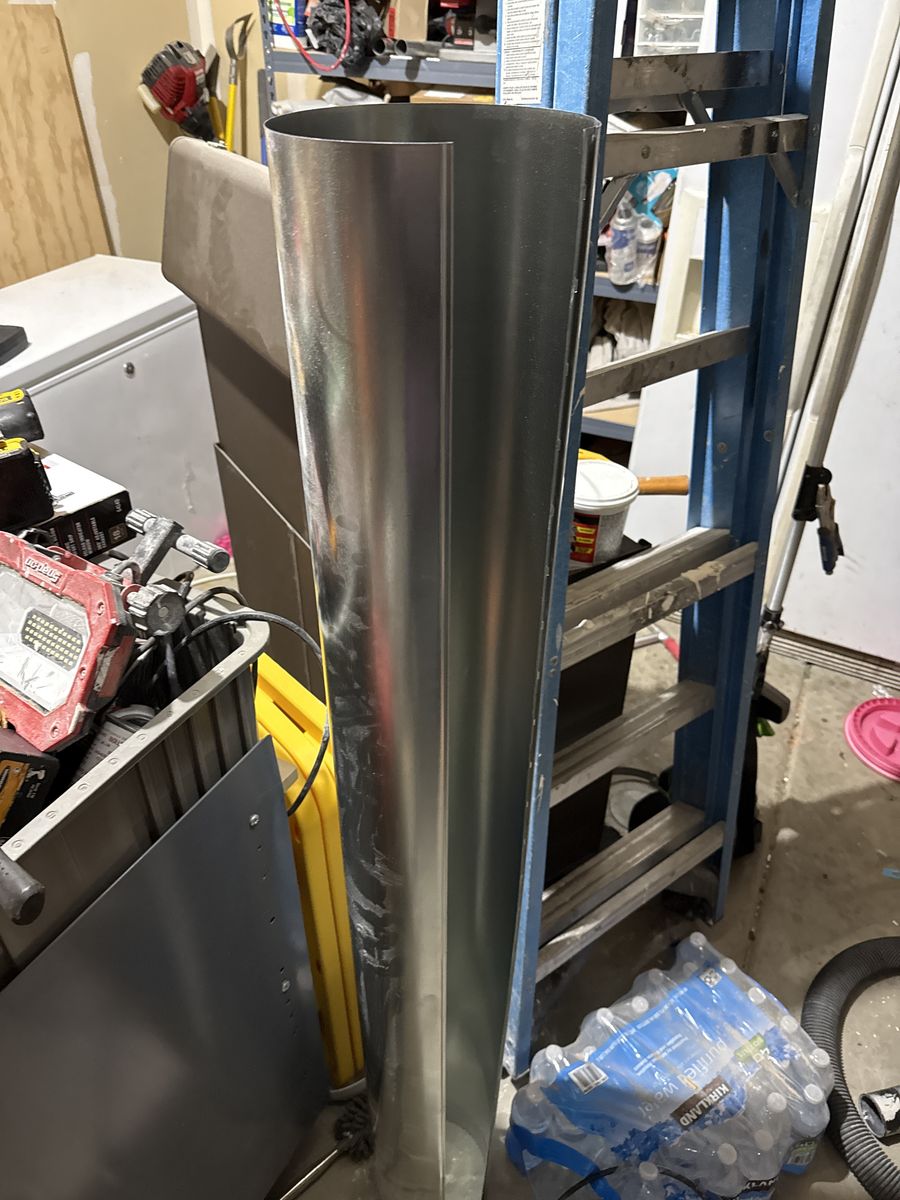 5' Segment Of 6 Ducting