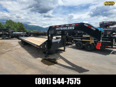 2026 PJ Trailers 30' LD GN Dual Flatdeck Flatbed Trailer