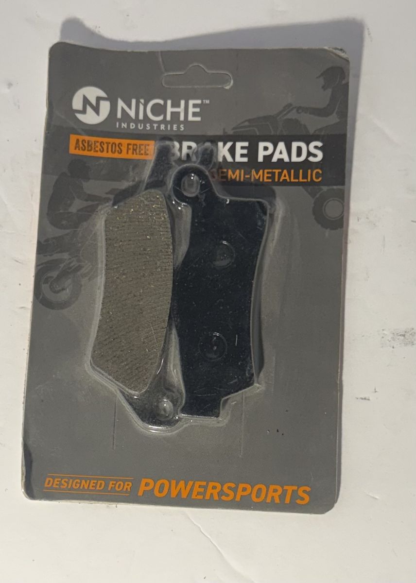 Niche Industries K-PAD-0087 Semi-Metallic Brake Pads Powersports ATV UTV New